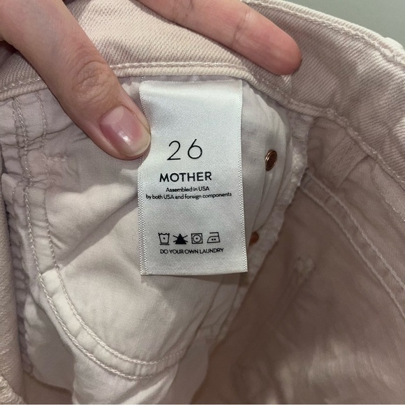 Mother Superior High Waisted Rascal Ankle The Devil Drinks Coffee Size 26 - Picture 10 of 10